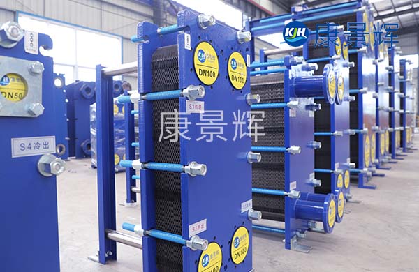 板式換熱器拆除、沖洗、安裝過程